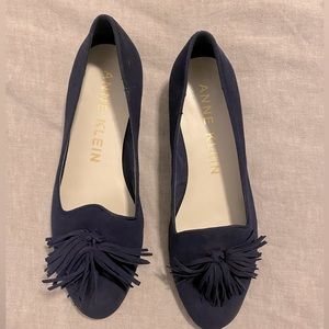 Anne Klein Navy Blue Flats - 7.5